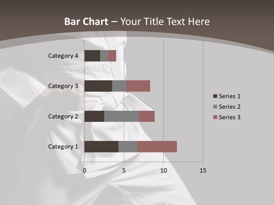 Single One Martial PowerPoint Template
