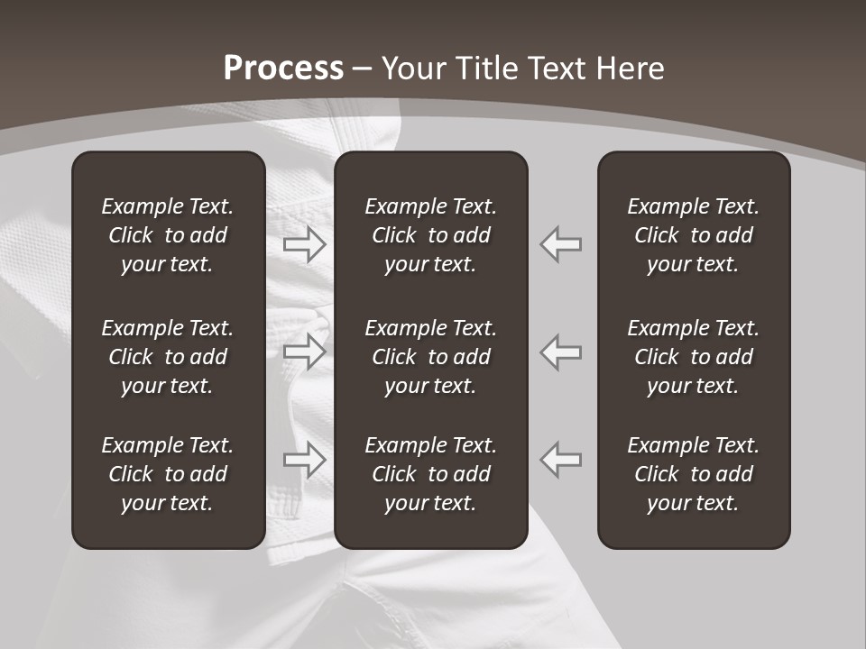 Single One Martial PowerPoint Template