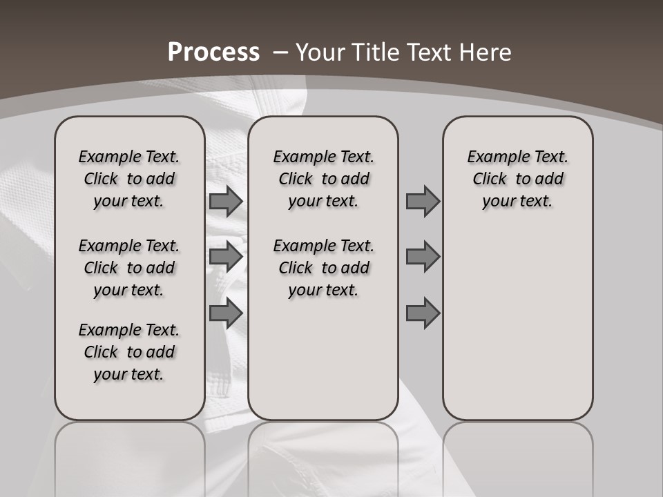 Single One Martial PowerPoint Template