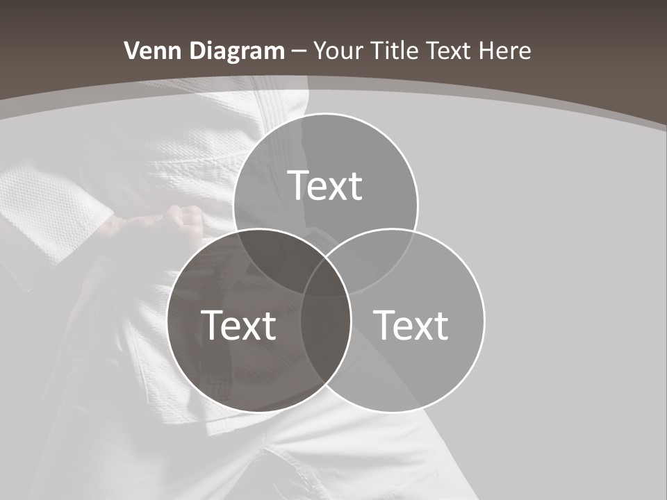Single One Martial PowerPoint Template