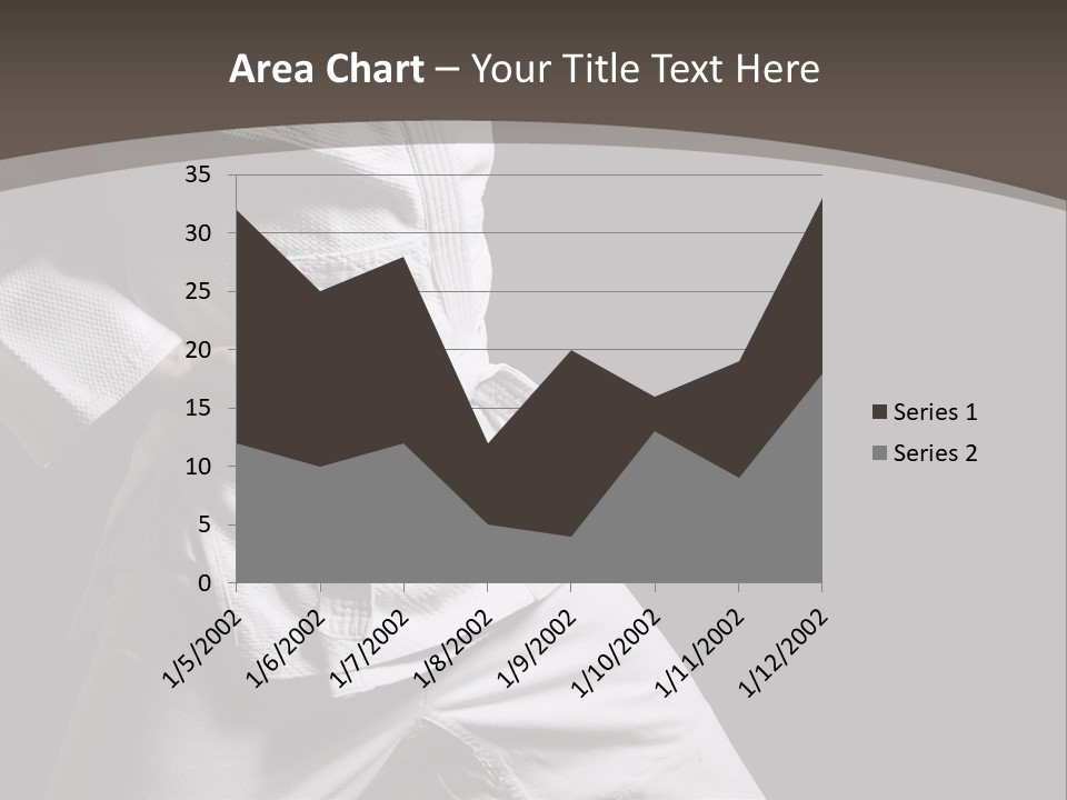Single One Martial PowerPoint Template