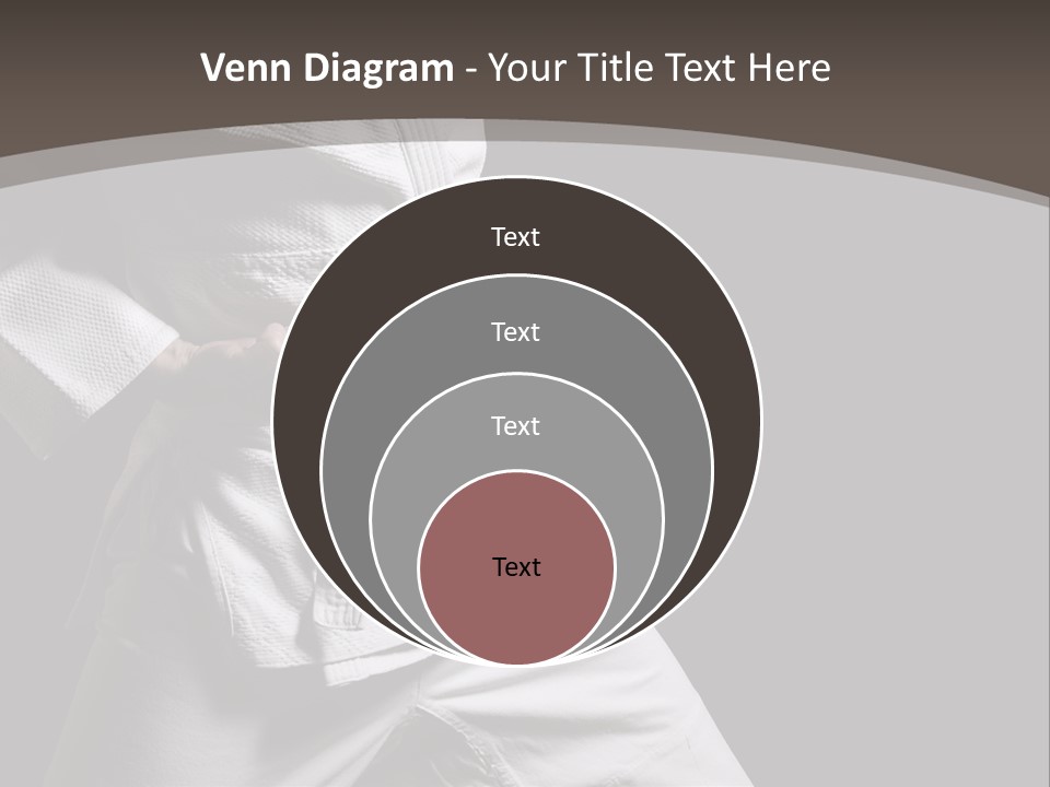 Single One Martial PowerPoint Template
