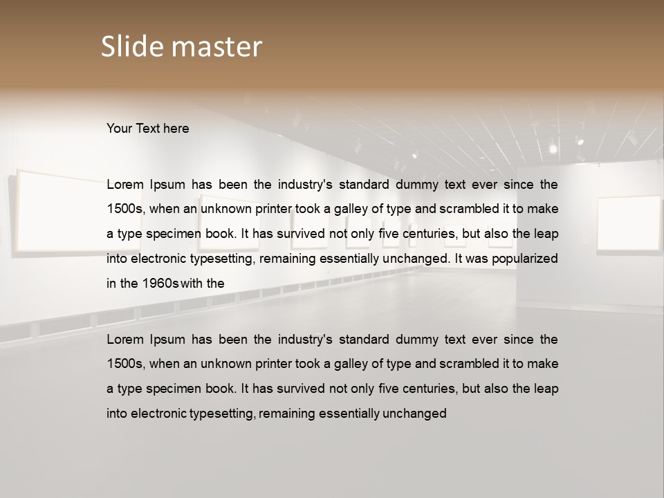 Photograph Spotlight Backgrounds PowerPoint Template