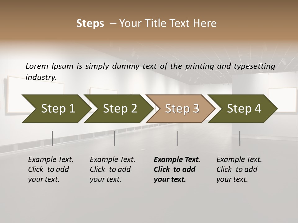 Photograph Spotlight Backgrounds PowerPoint Template