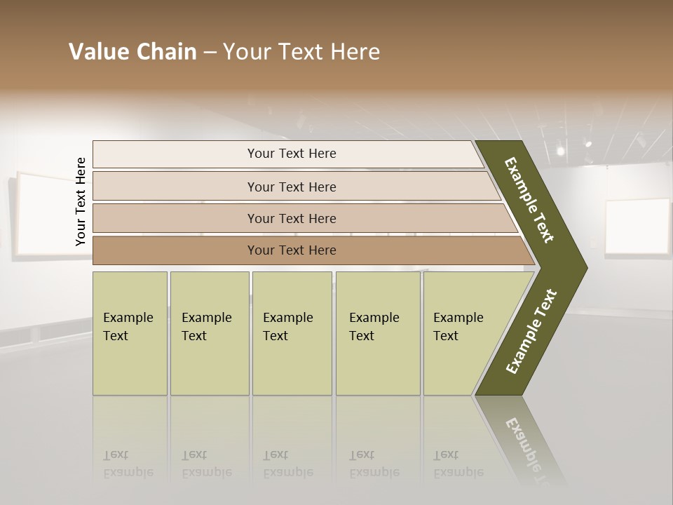 Photograph Spotlight Backgrounds PowerPoint Template