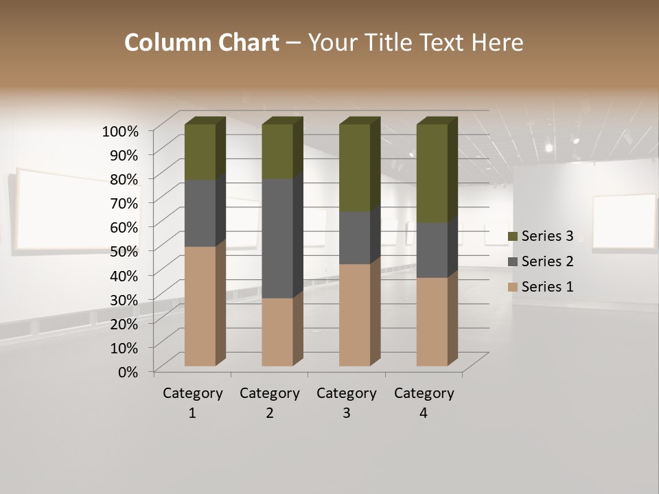Photograph Spotlight Backgrounds PowerPoint Template