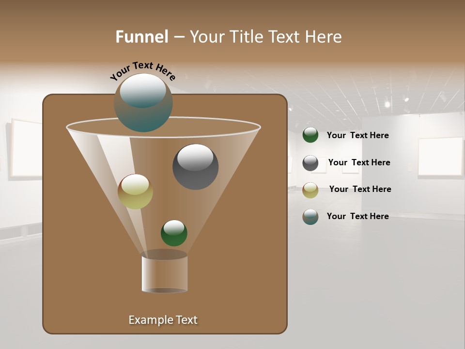 Photograph Spotlight Backgrounds PowerPoint Template
