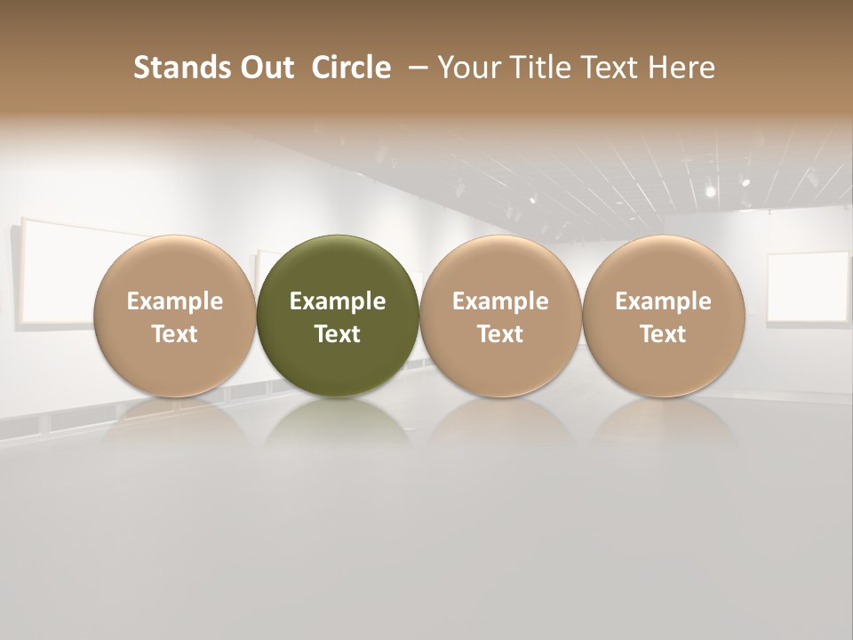 Photograph Spotlight Backgrounds PowerPoint Template