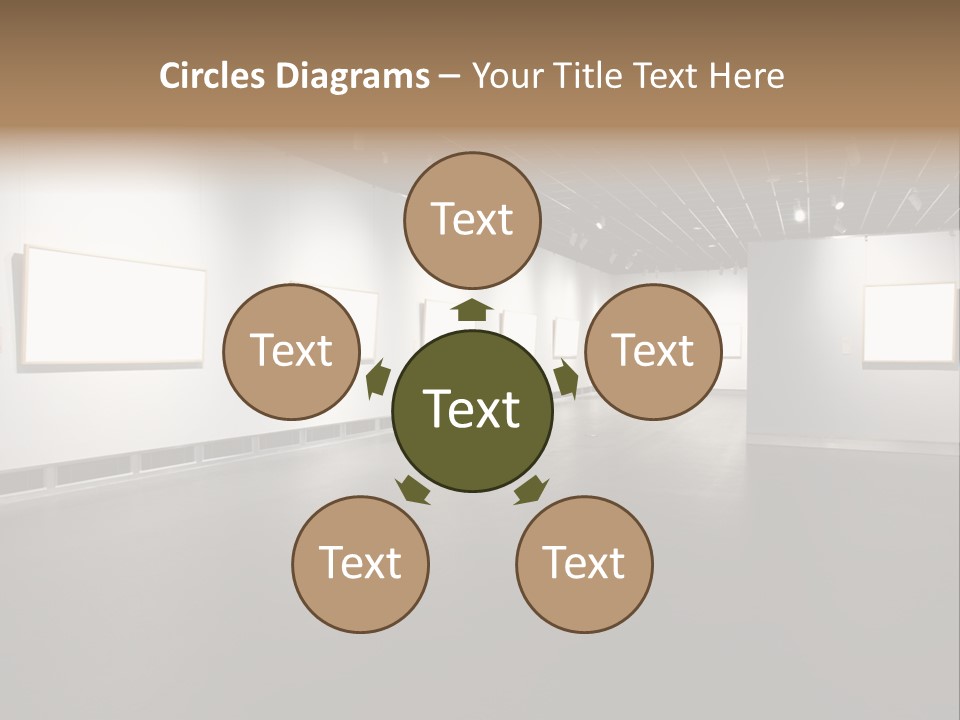 Photograph Spotlight Backgrounds PowerPoint Template