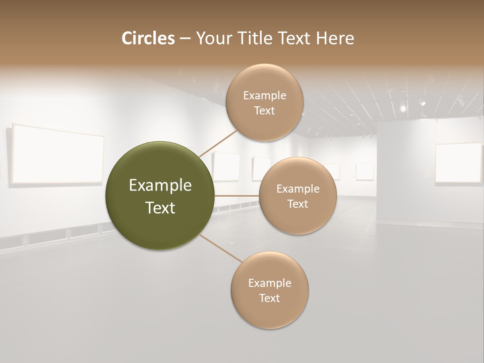 Photograph Spotlight Backgrounds PowerPoint Template