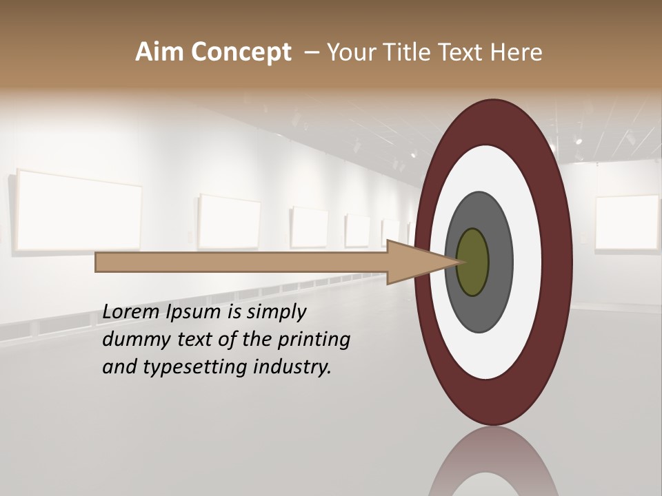 Photograph Spotlight Backgrounds PowerPoint Template