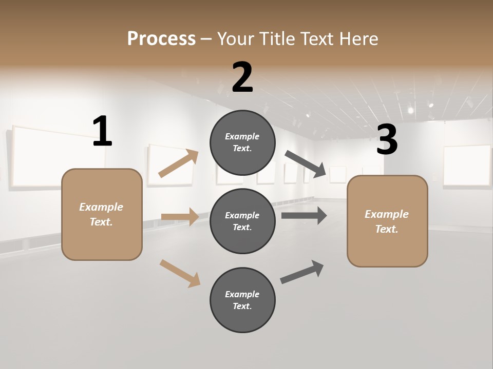 Photograph Spotlight Backgrounds PowerPoint Template