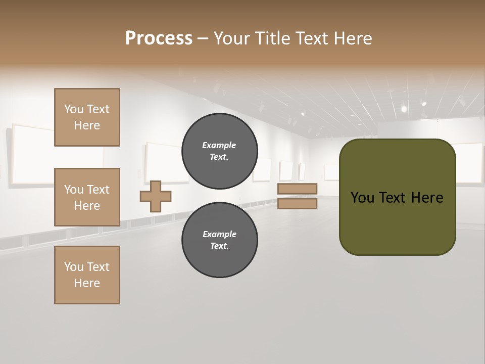 Photograph Spotlight Backgrounds PowerPoint Template