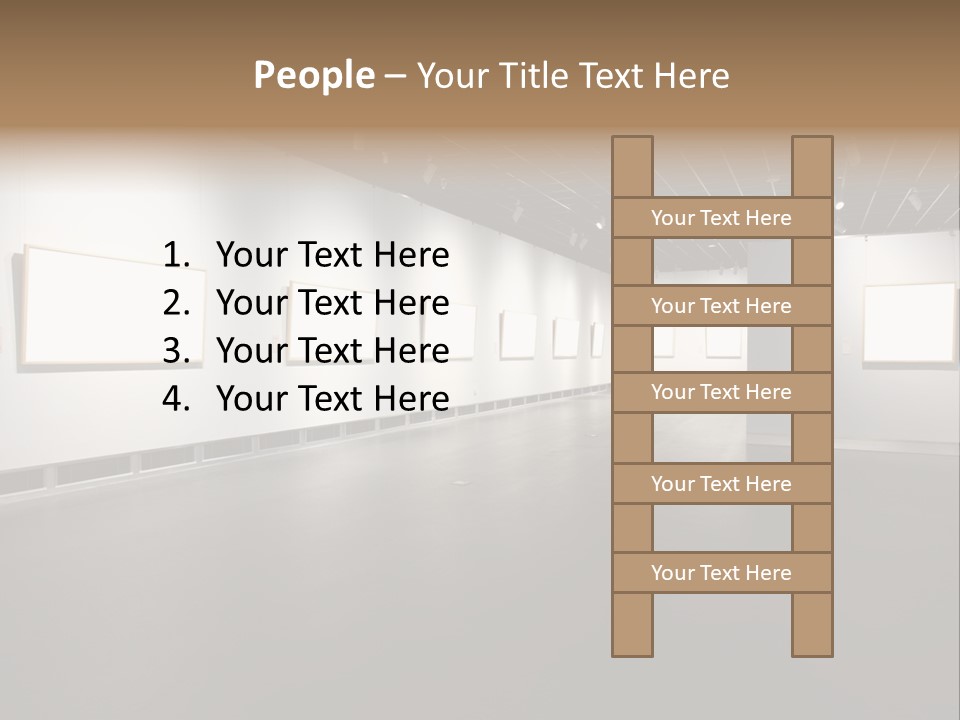 Photograph Spotlight Backgrounds PowerPoint Template