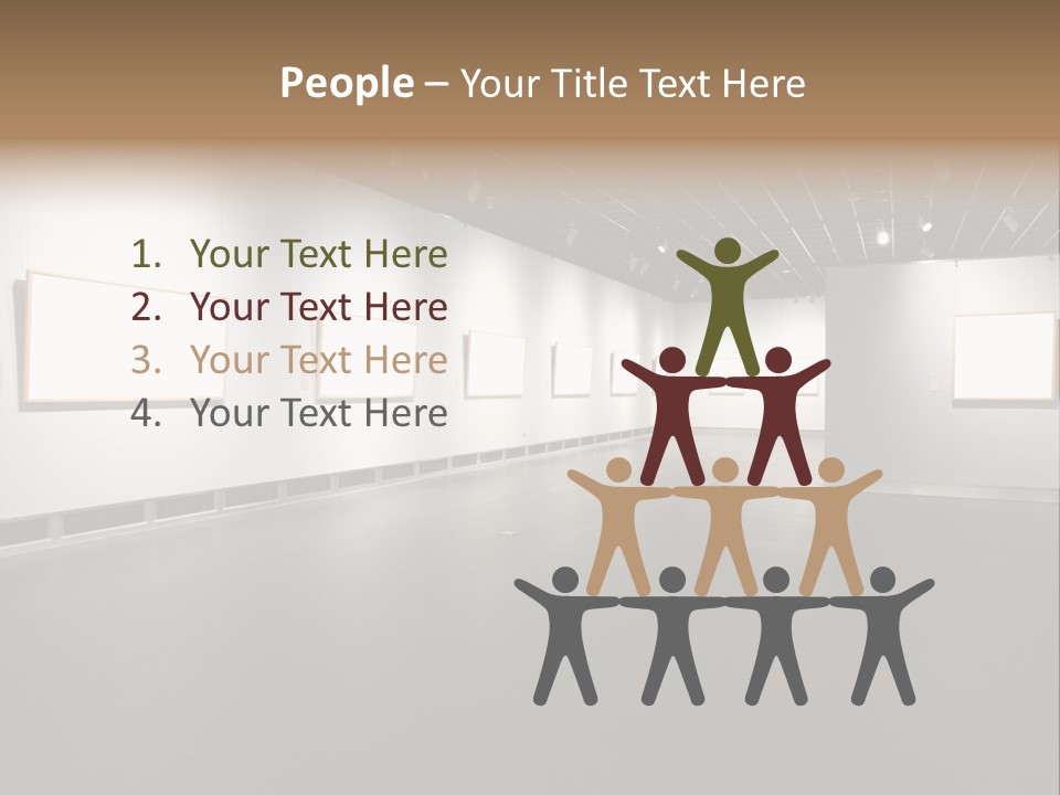 Photograph Spotlight Backgrounds PowerPoint Template