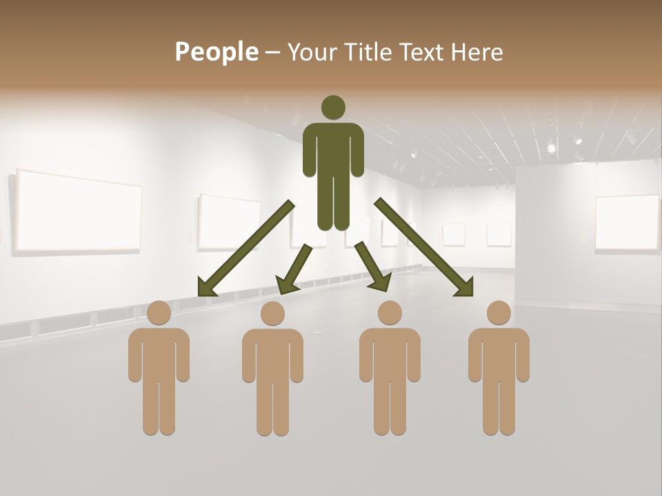 Photograph Spotlight Backgrounds PowerPoint Template