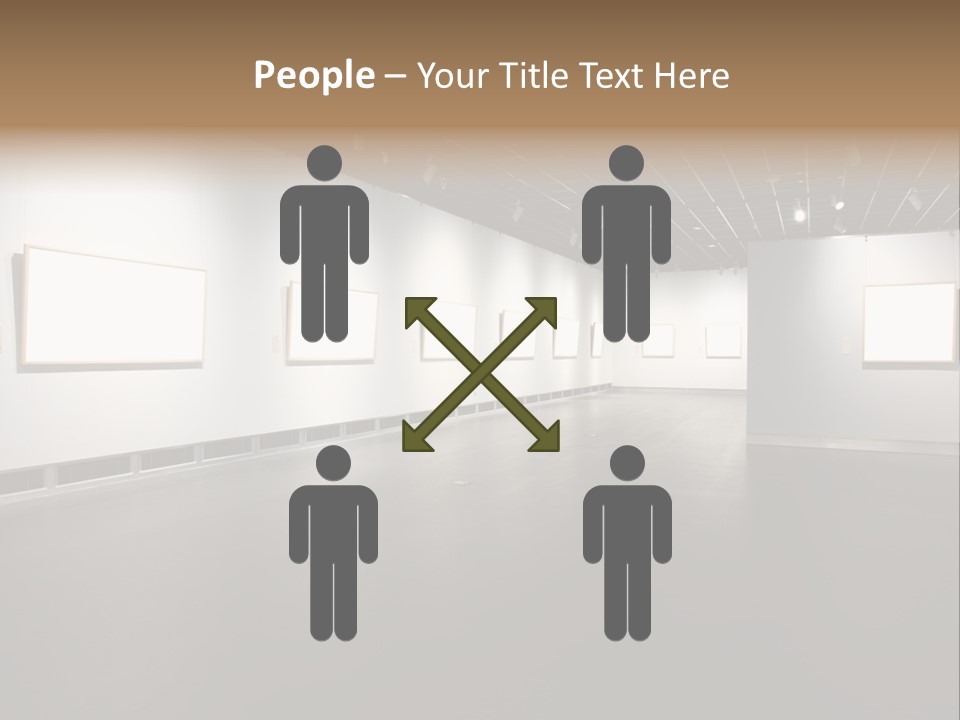 Photograph Spotlight Backgrounds PowerPoint Template