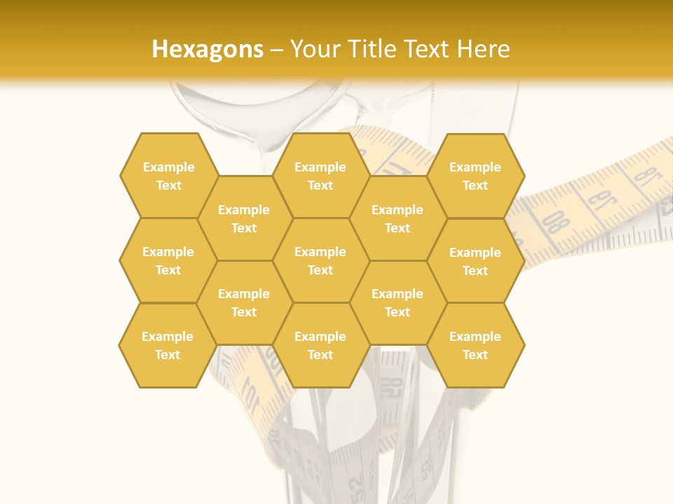 Fork Calories Lose PowerPoint Template
