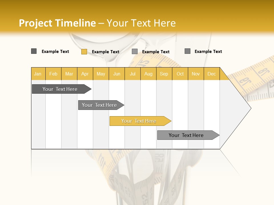 Fork Calories Lose PowerPoint Template