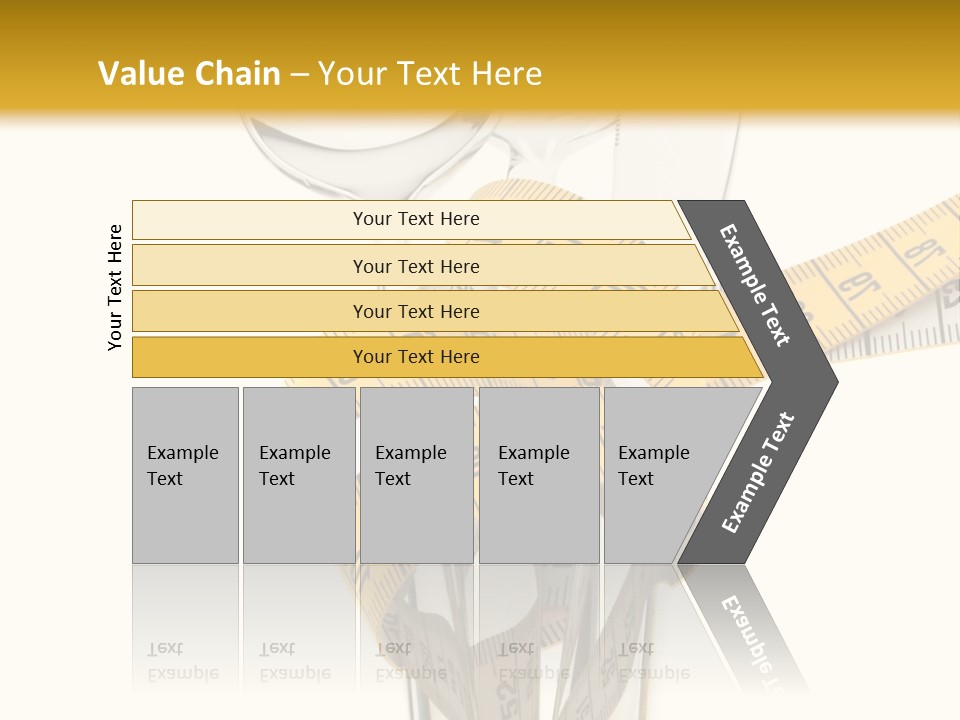 Fork Calories Lose PowerPoint Template