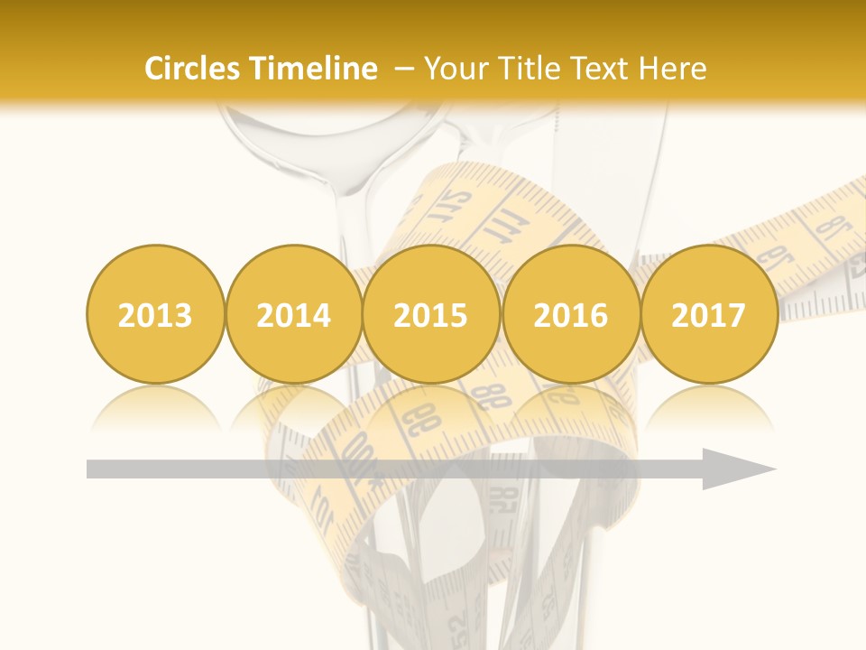 Fork Calories Lose PowerPoint Template