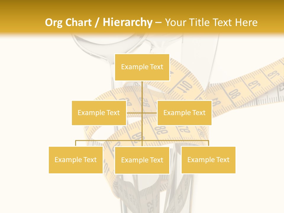 Fork Calories Lose PowerPoint Template