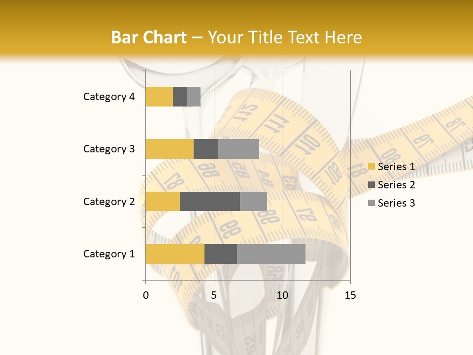 Fork Calories Lose PowerPoint Template