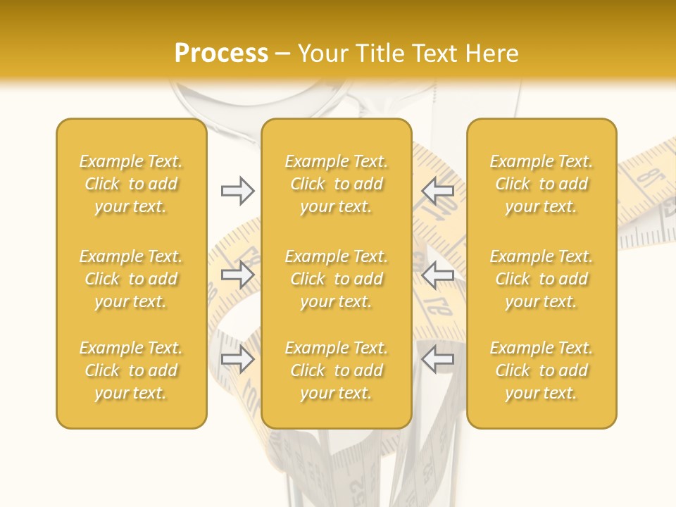 Fork Calories Lose PowerPoint Template