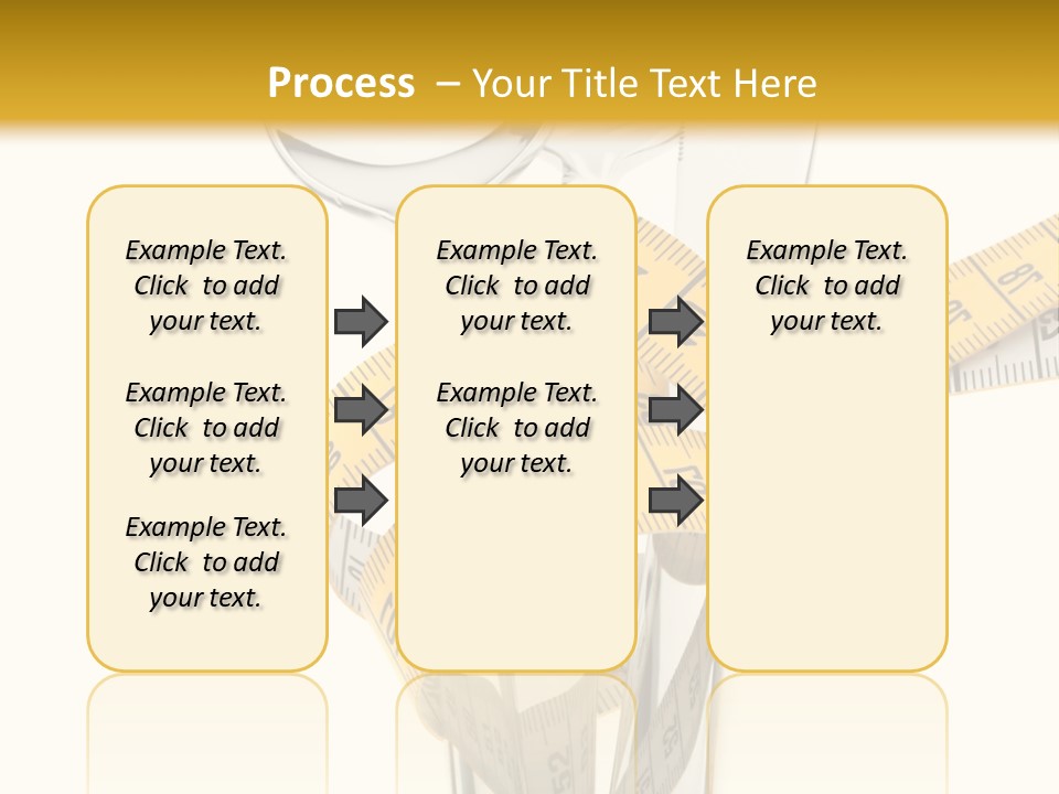Fork Calories Lose PowerPoint Template