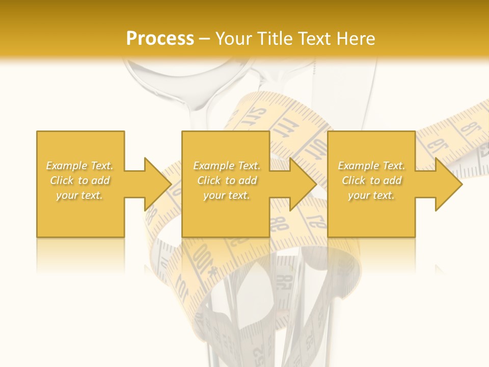 Fork Calories Lose PowerPoint Template