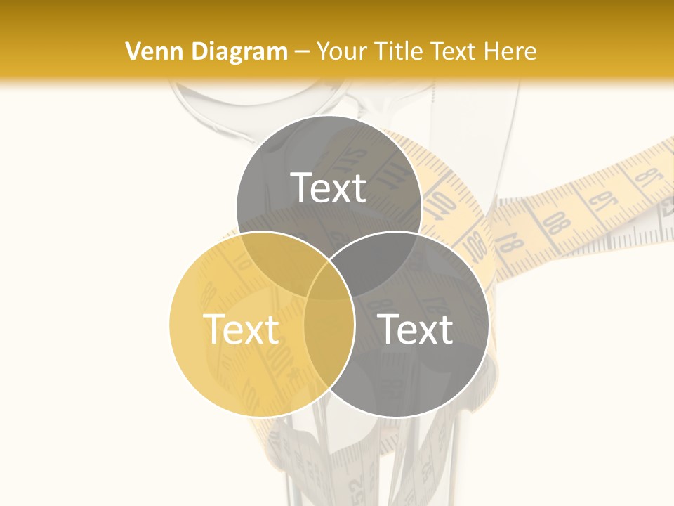 Fork Calories Lose PowerPoint Template