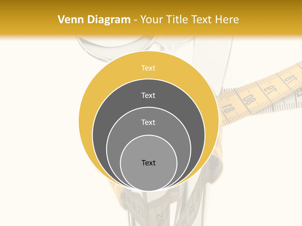 Fork Calories Lose PowerPoint Template