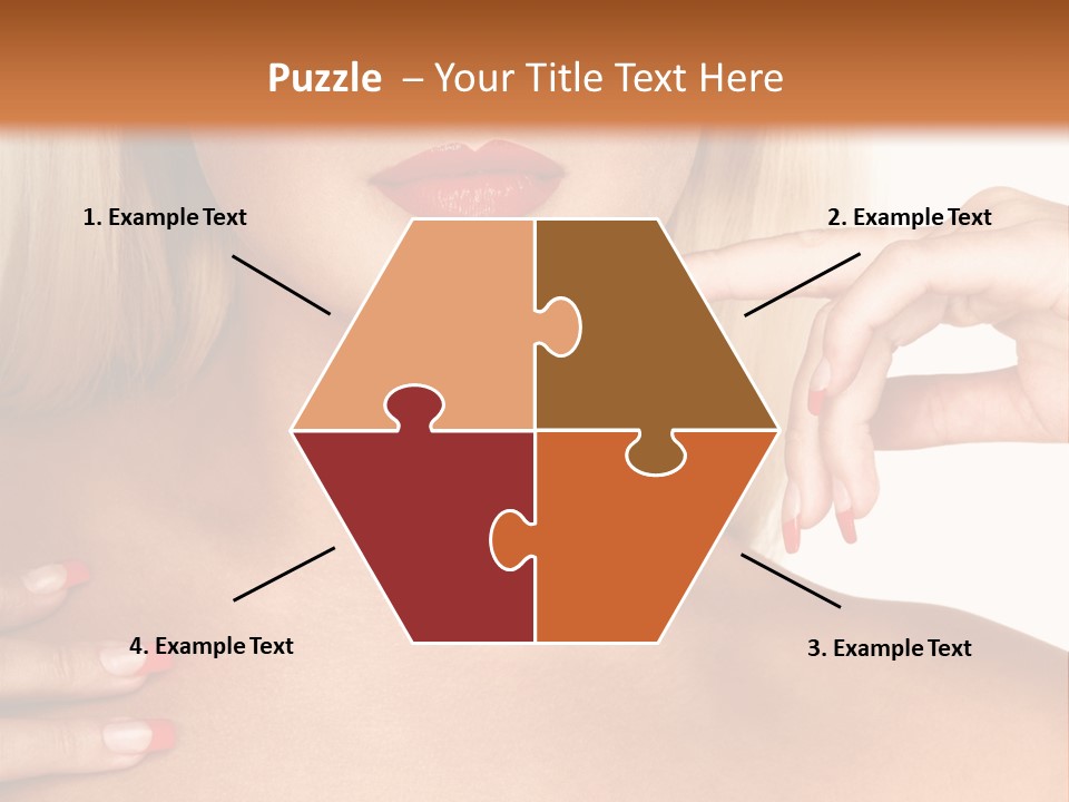 Gorgeous Beautiful Lady PowerPoint Template