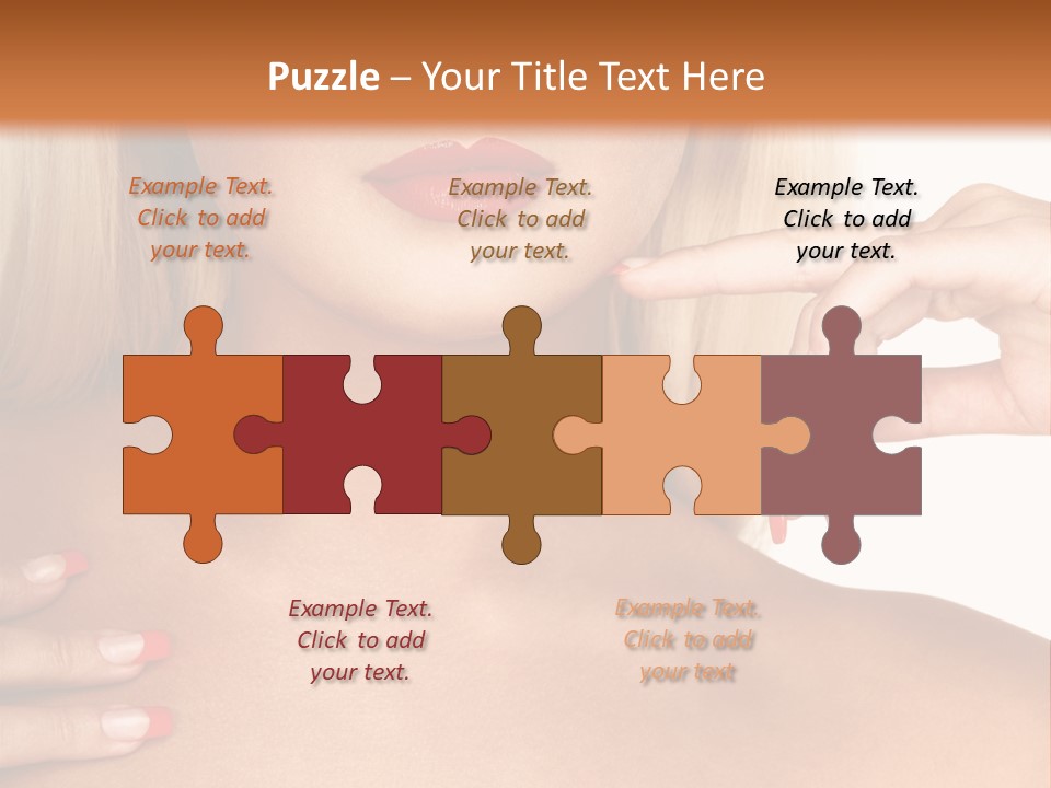 Gorgeous Beautiful Lady PowerPoint Template