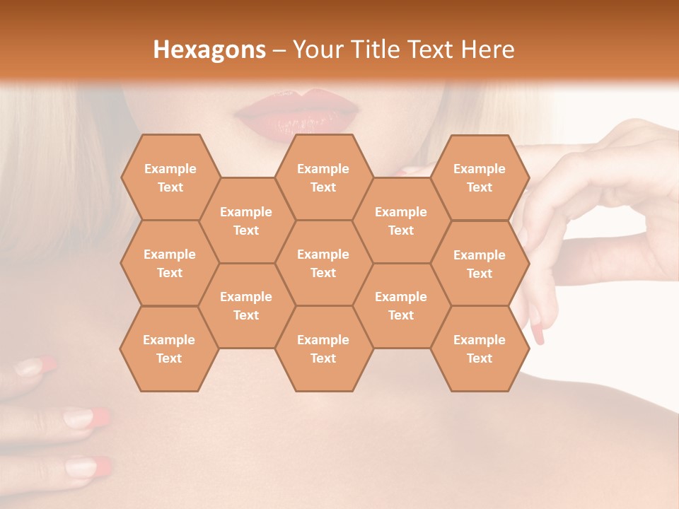 Gorgeous Beautiful Lady PowerPoint Template