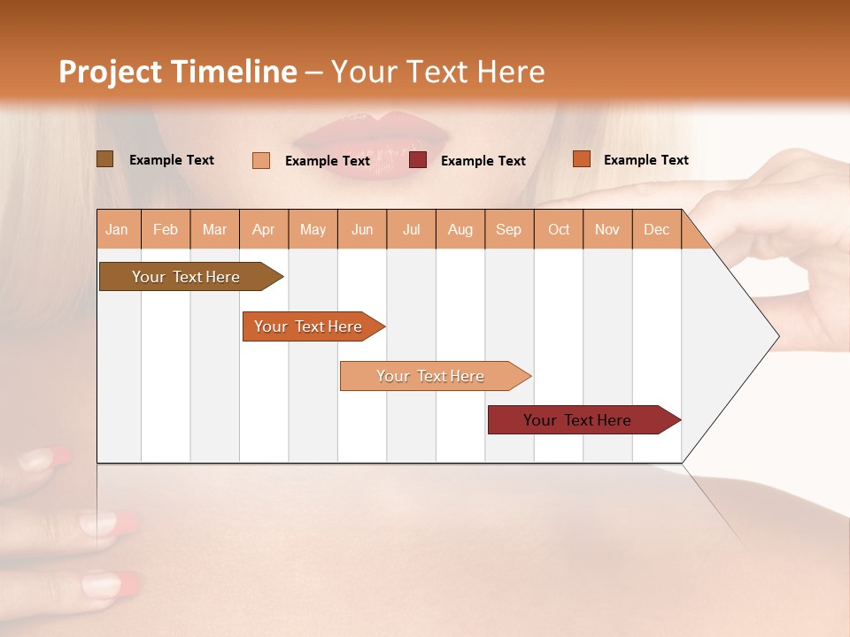 Gorgeous Beautiful Lady PowerPoint Template