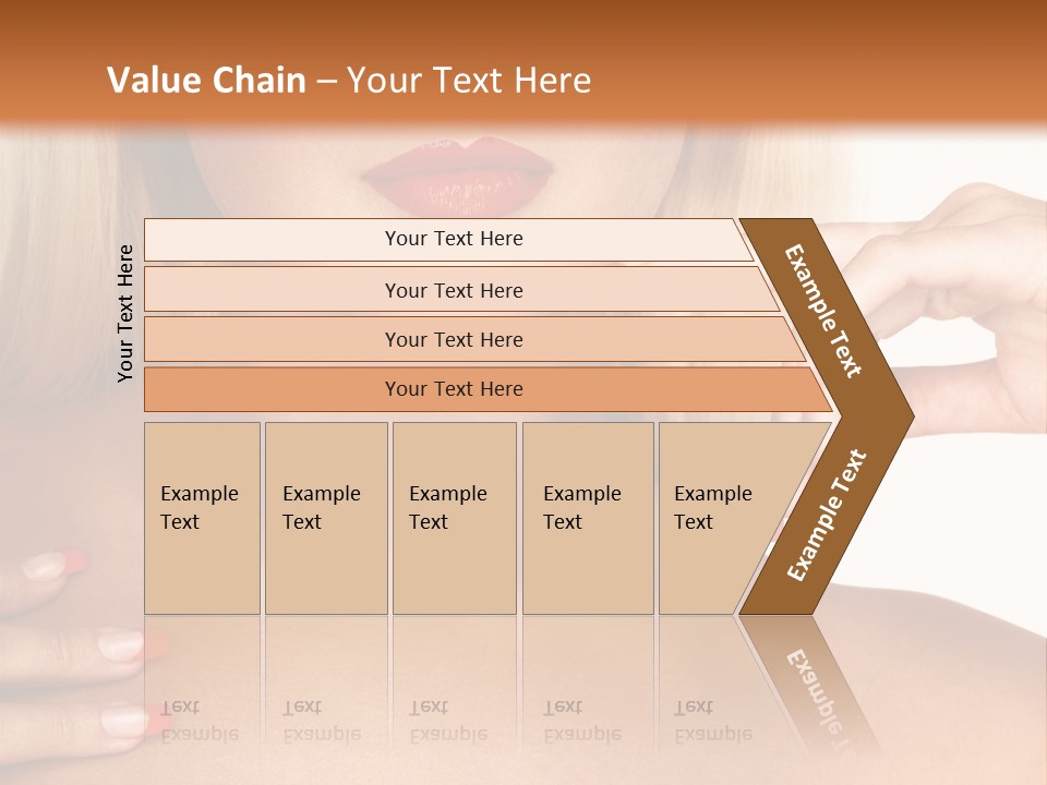 Gorgeous Beautiful Lady PowerPoint Template