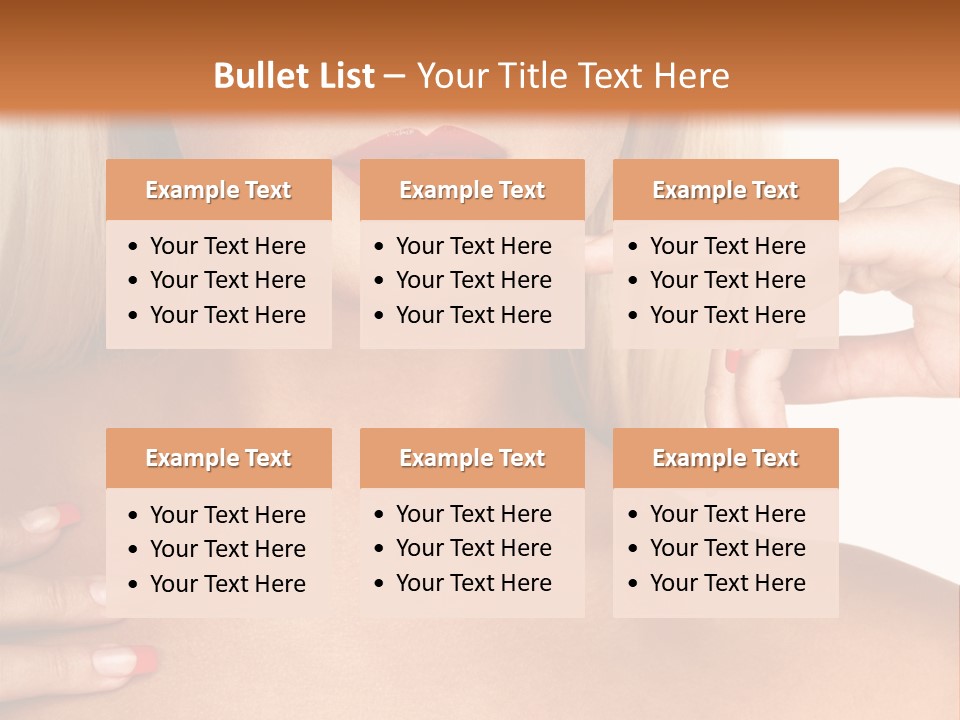 Gorgeous Beautiful Lady PowerPoint Template