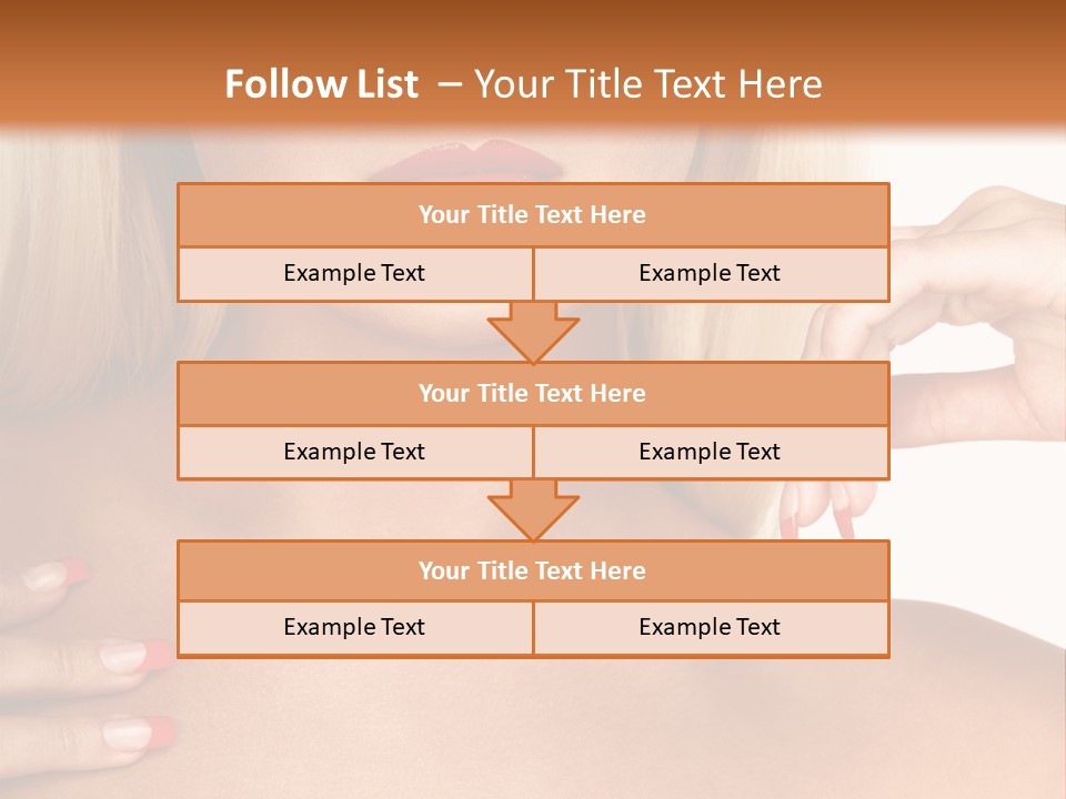 Gorgeous Beautiful Lady PowerPoint Template