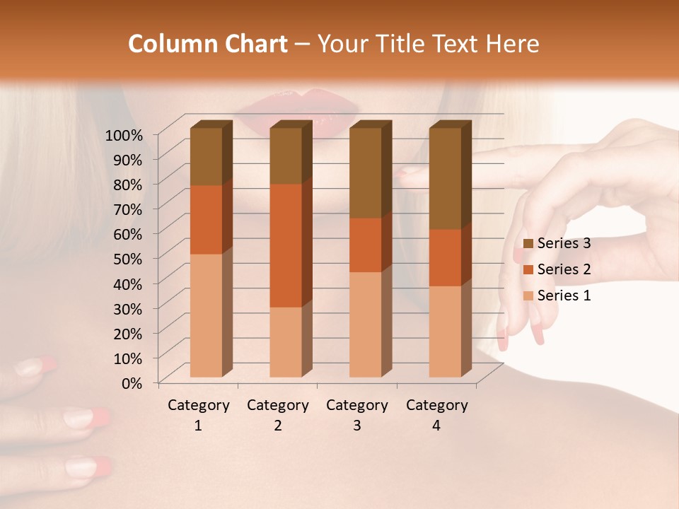 Gorgeous Beautiful Lady PowerPoint Template