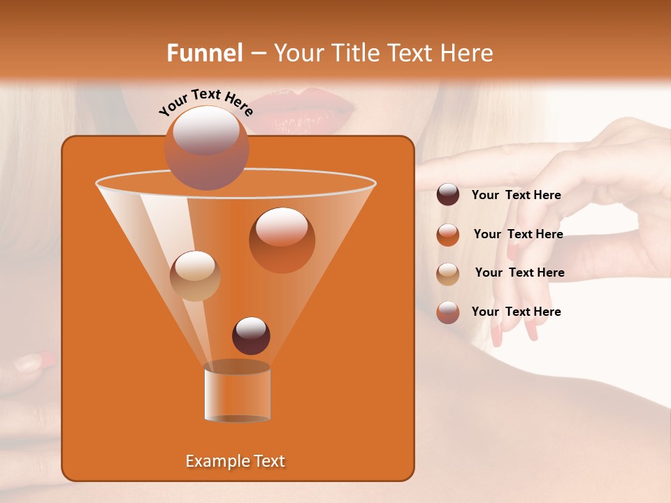 Gorgeous Beautiful Lady PowerPoint Template