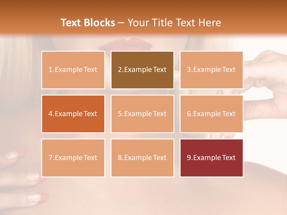 Gorgeous Beautiful Lady PowerPoint Template