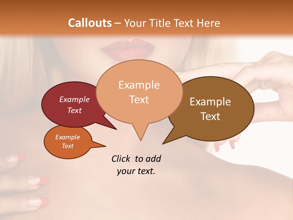 Gorgeous Beautiful Lady PowerPoint Template