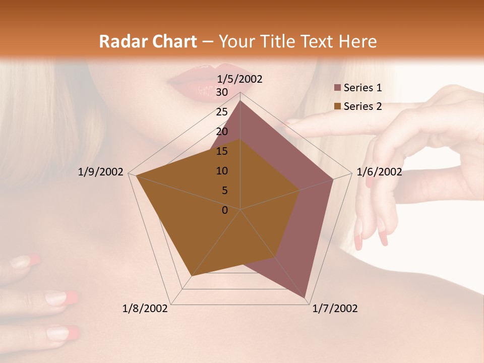 Gorgeous Beautiful Lady PowerPoint Template