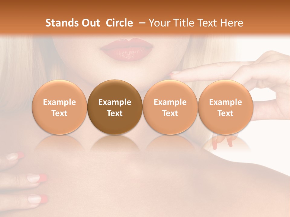 Gorgeous Beautiful Lady PowerPoint Template