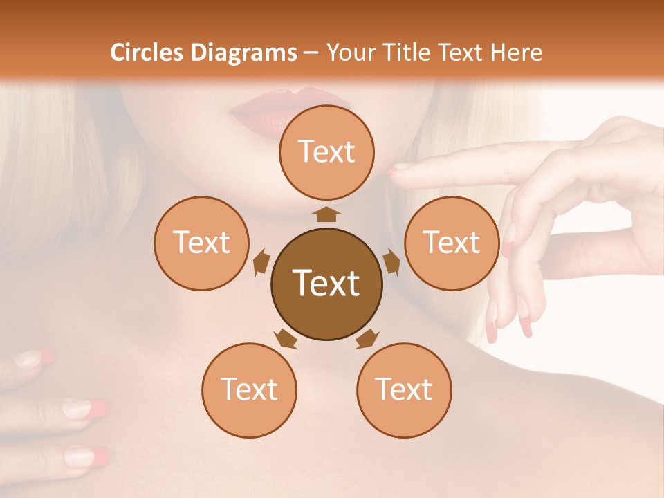 Gorgeous Beautiful Lady PowerPoint Template