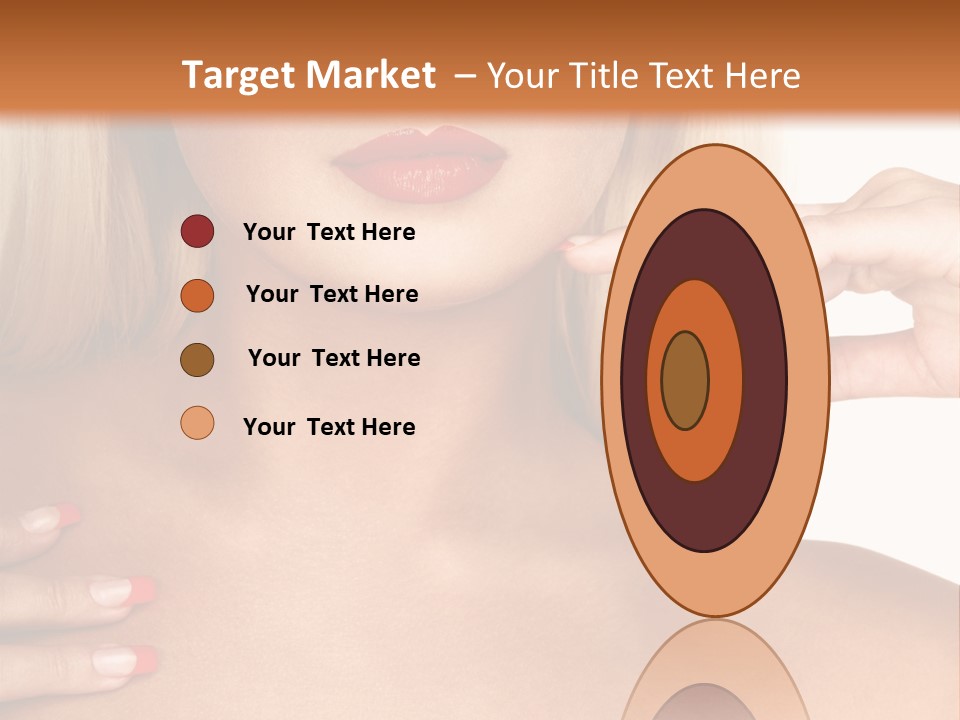 Gorgeous Beautiful Lady PowerPoint Template