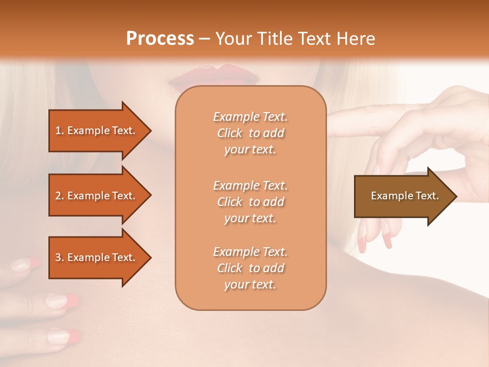 Gorgeous Beautiful Lady PowerPoint Template