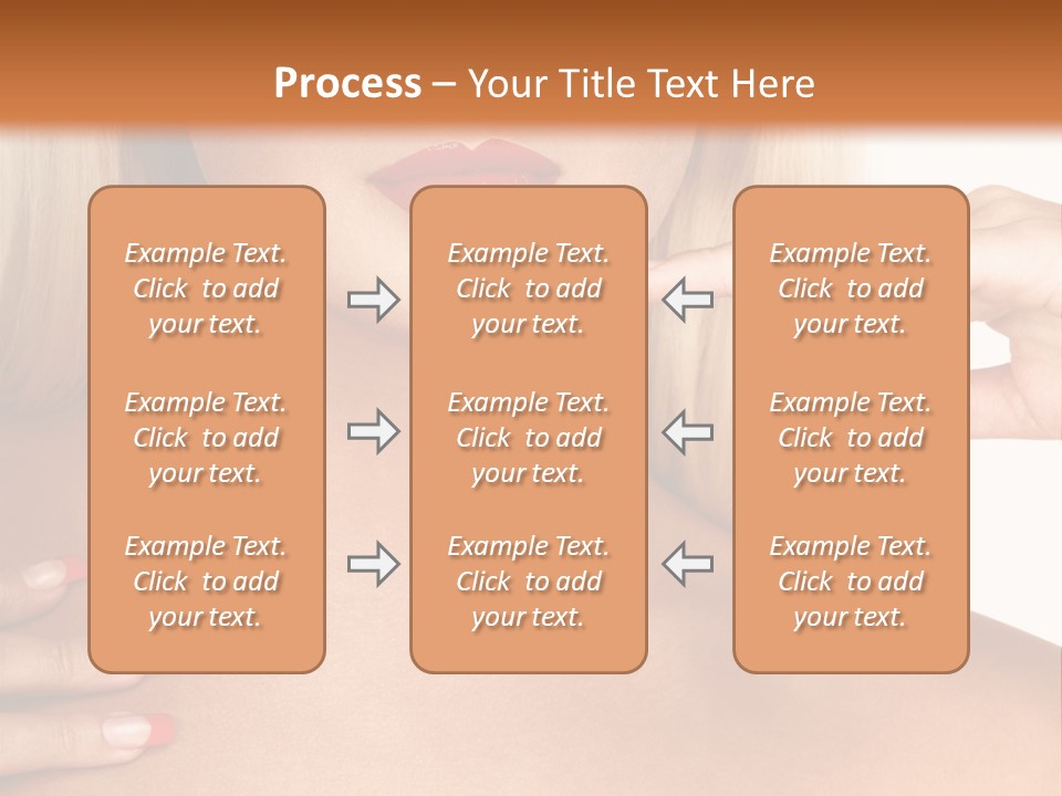 Gorgeous Beautiful Lady PowerPoint Template