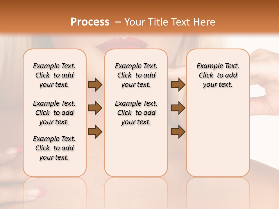 Gorgeous Beautiful Lady PowerPoint Template